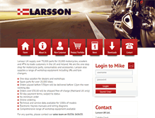Tablet Screenshot of larsson.uk.com