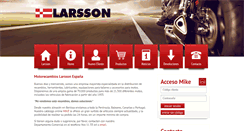 Desktop Screenshot of larsson.es